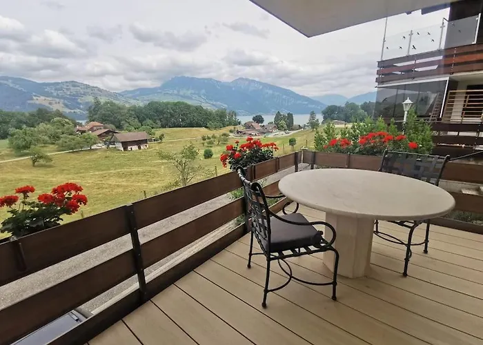 Neb-Thun Einigen, Wohnung Am See